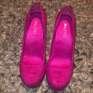 Aldo wedge shoes